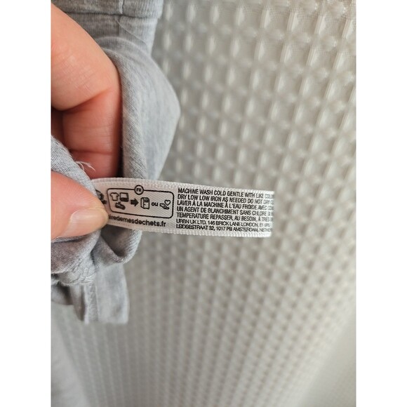 Urban Outfitters Out From Under Womens Large Gray Romper Built-in Shorts Comfy - Picture 7 of 7